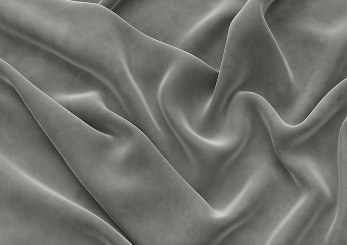 Odessa Velvet, Slate - Roman Blind - Image 4